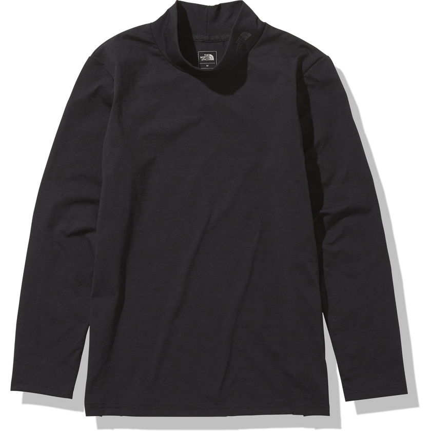 L/S AIRY HIGH NECK TEE