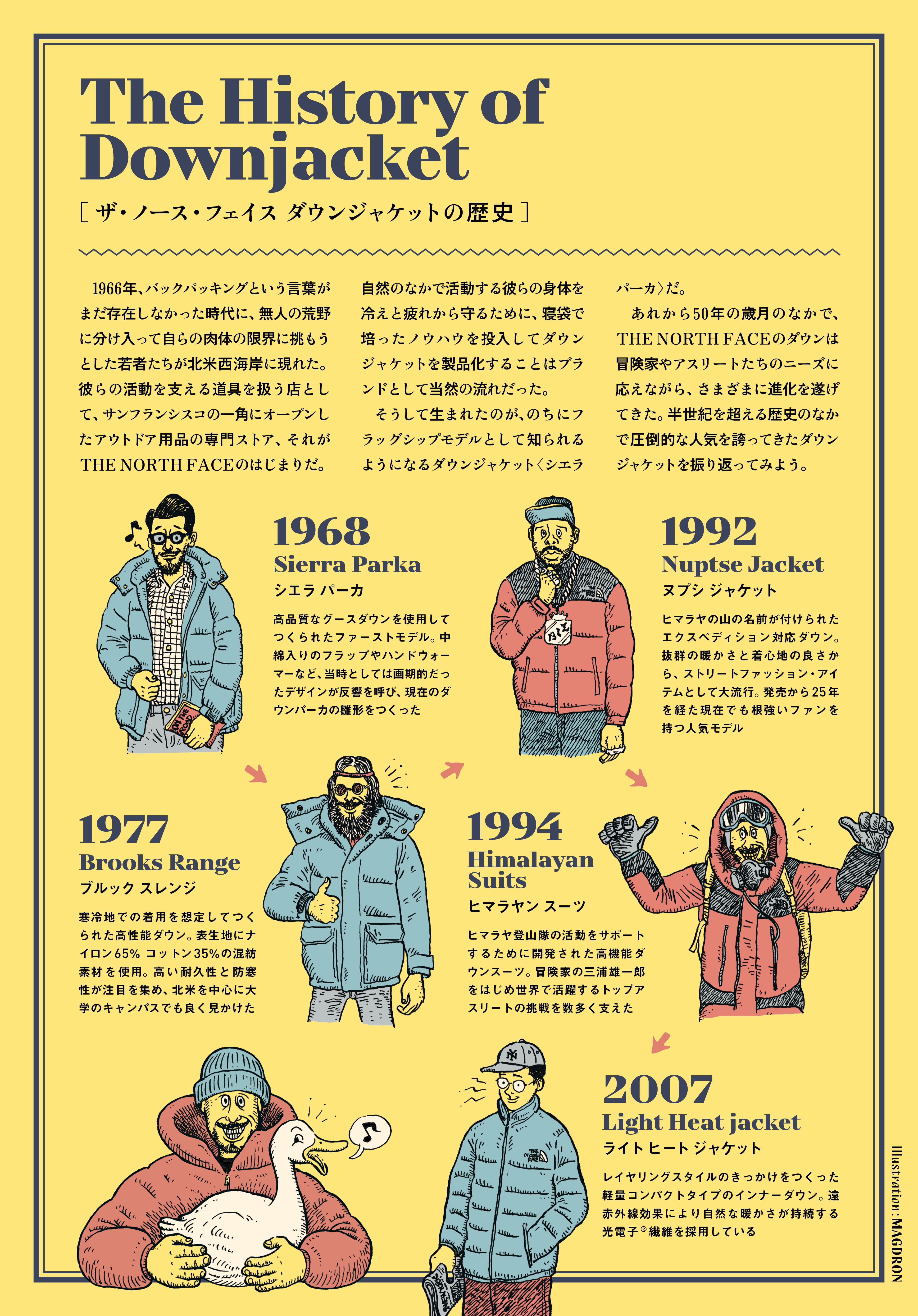 The History of Downjacket