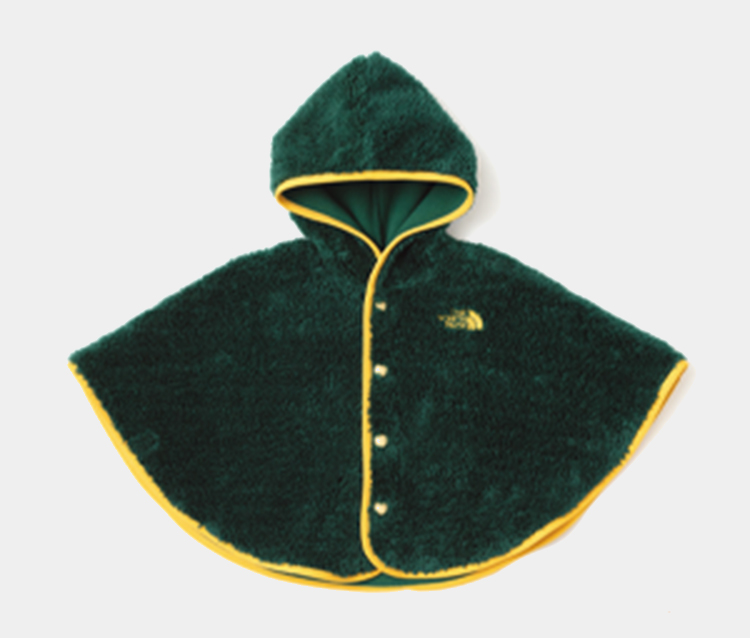 BABY FLEECE PONCHO