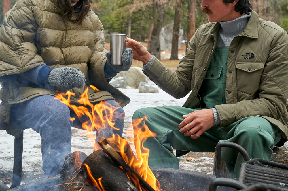 WINTER CAMP IN YOSEMITE