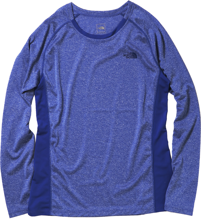 L/S GTD MELANGE CREW