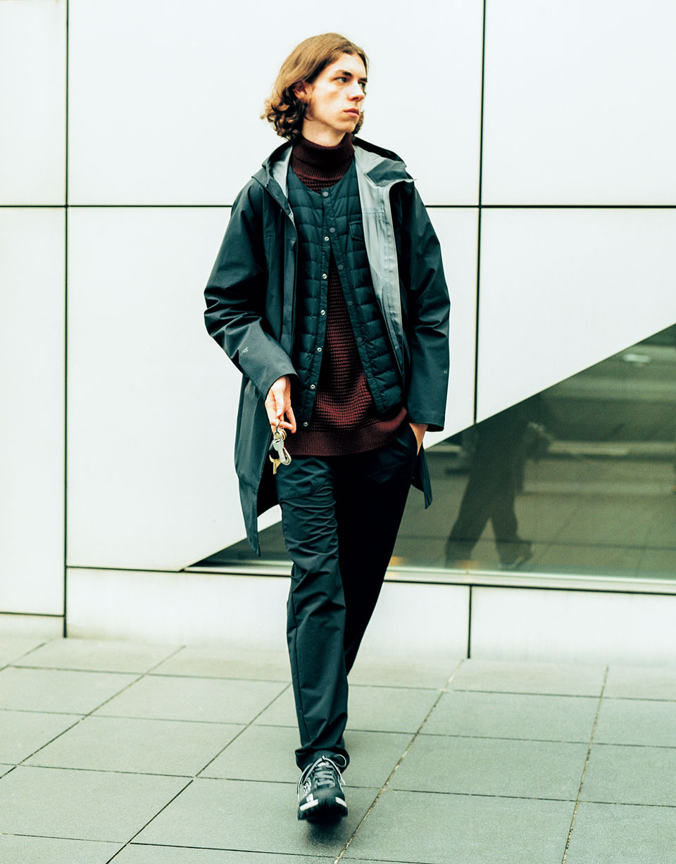 THE NORTH FACE ガジェットハンガーコート　ブラック Lサイズ ファッションと機能性が両立した旅のアウター。THE NORTH FACE