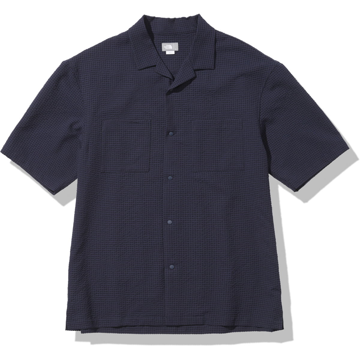 S/S SEERSUCKER VENT MESH SHIRT