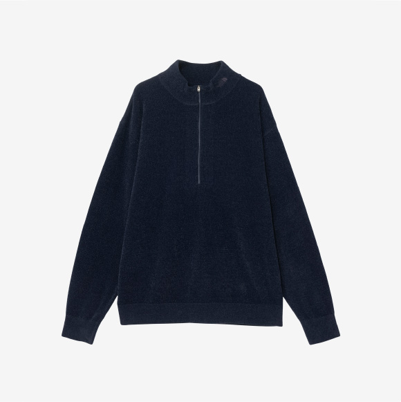 Versa Airy Half Zip Knit