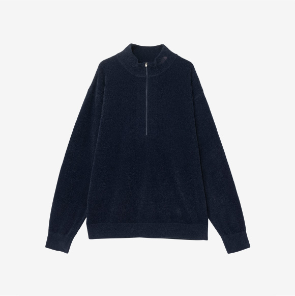 Versa Airy Half Zip Knit