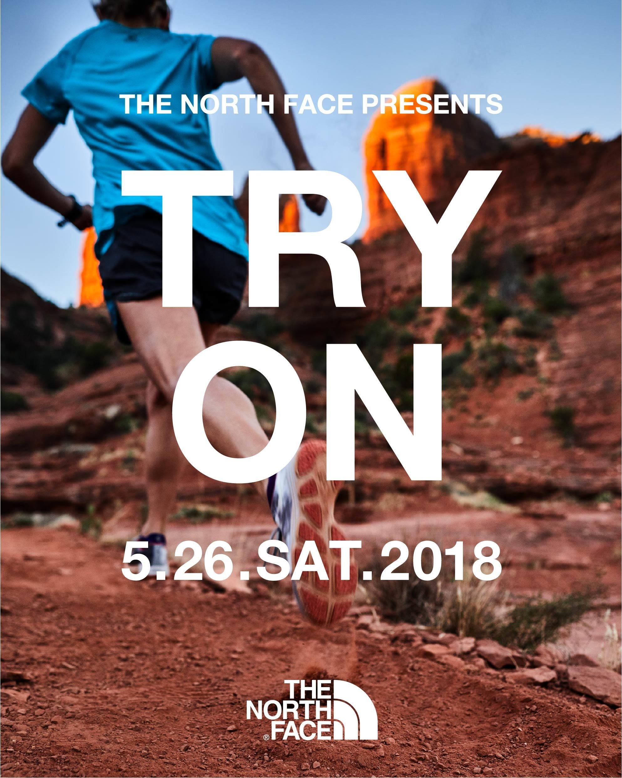 【THE NORTH FACE PRESENTS -TRY ON-】