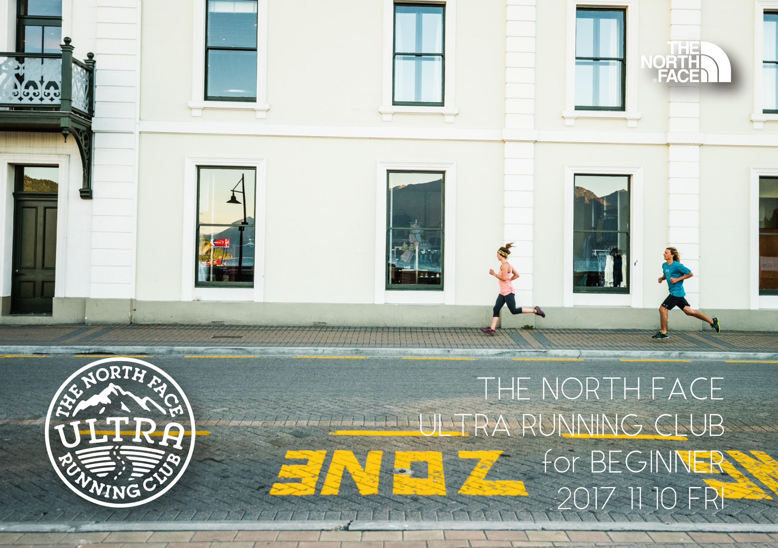 【THE NORTH FACE ~THE NORTH FACE ULTRA RUNNING CLUB for Beginner~】