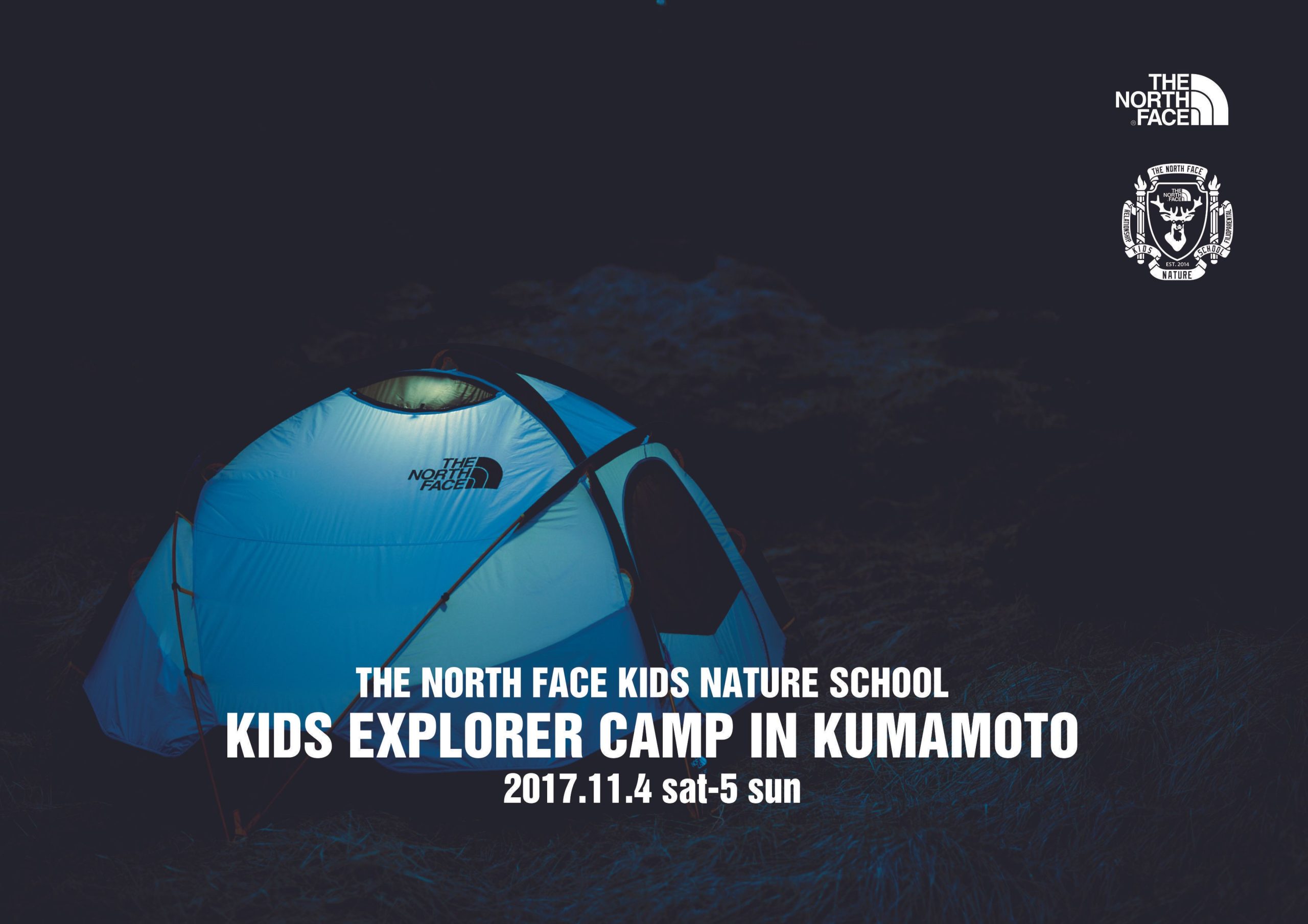 【THE NORTH FACE ~KIDS EXPLORING CAMP in KUMAMOTO~】