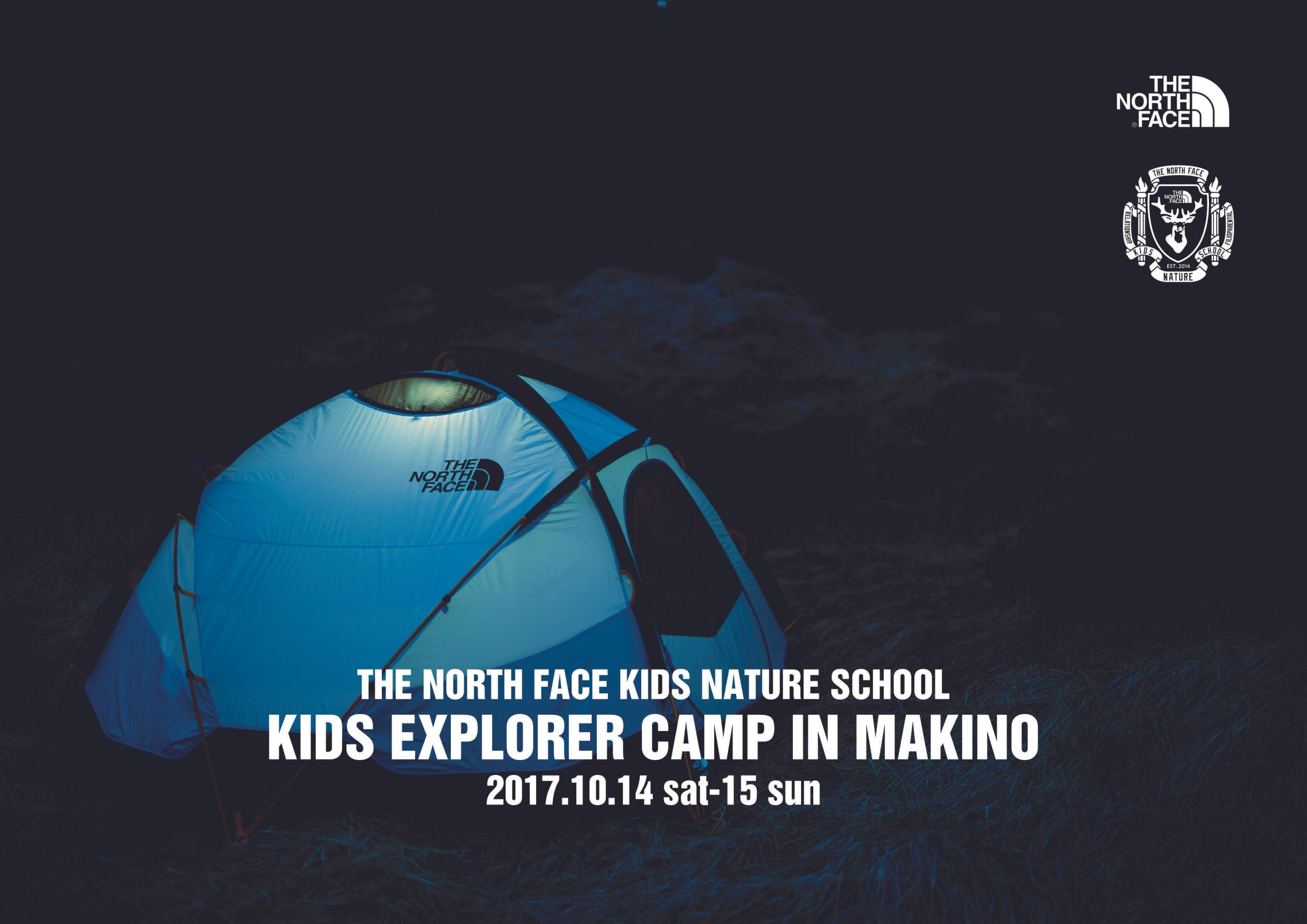 【THE NORTH FACE ~KIDS EXPLORING CAMP in MAKINO~】