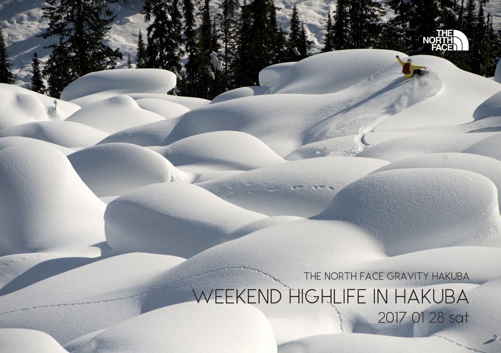 【THE NORTH FACE GRAVITY HAKUBA ~WEEKEND HIGHLIFE in HAKUBA】