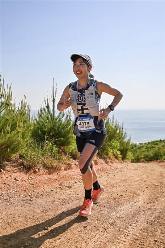 上田絢加 DONGHAE SKYRACE SKY MARATHON