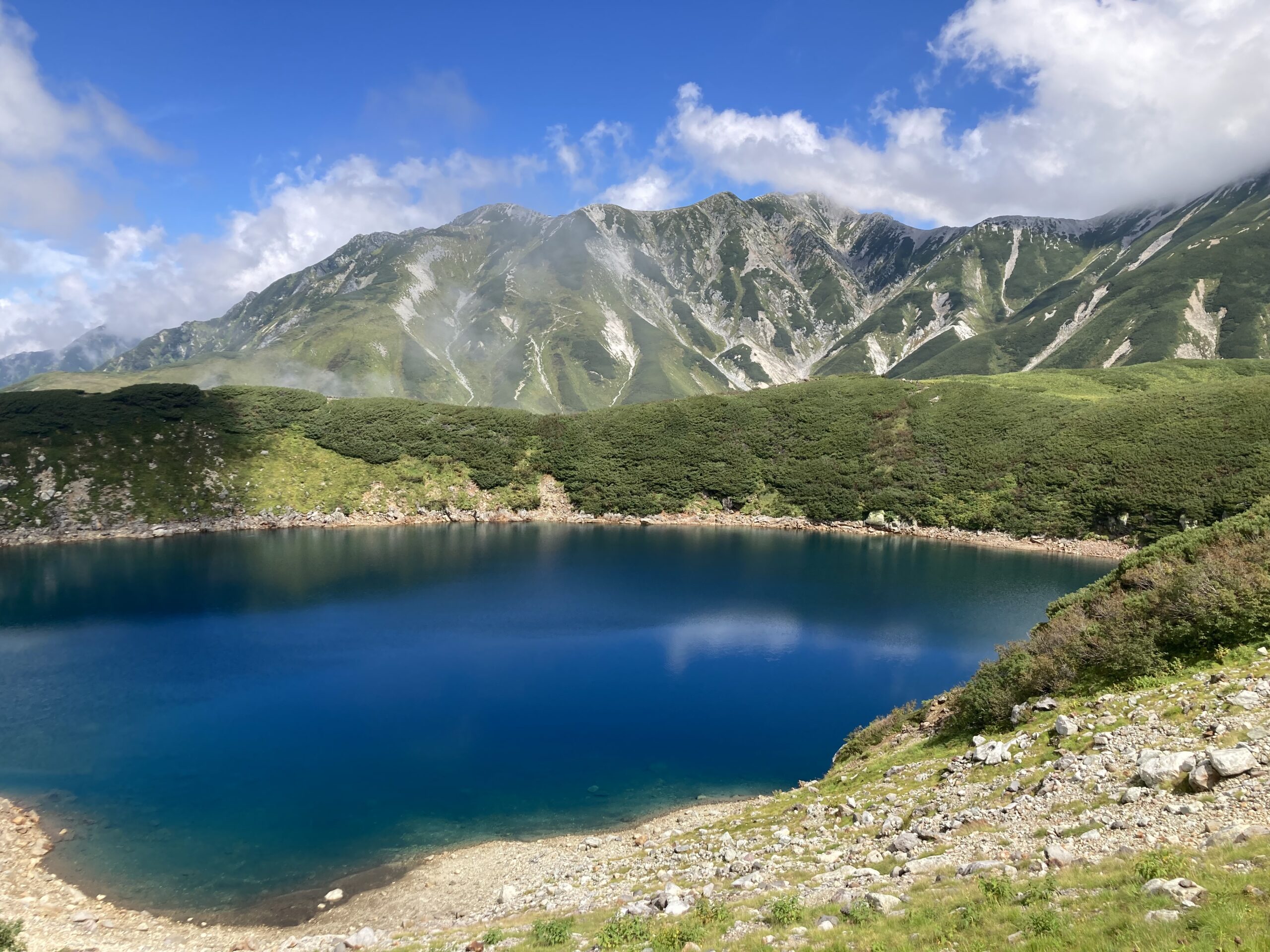 室堂みくりが池と立山